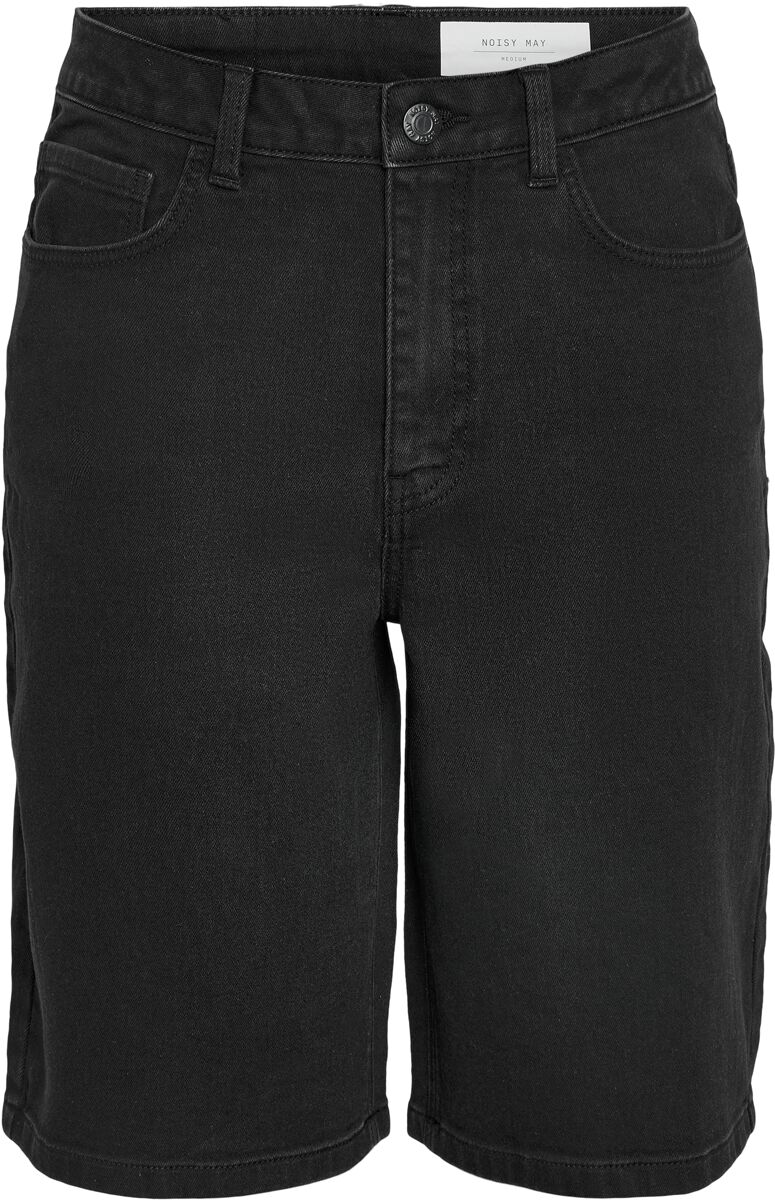 Image of Shorts di Noisy May - NMLira HW long denim shorts VI461BL - XS a L - Donna - nero