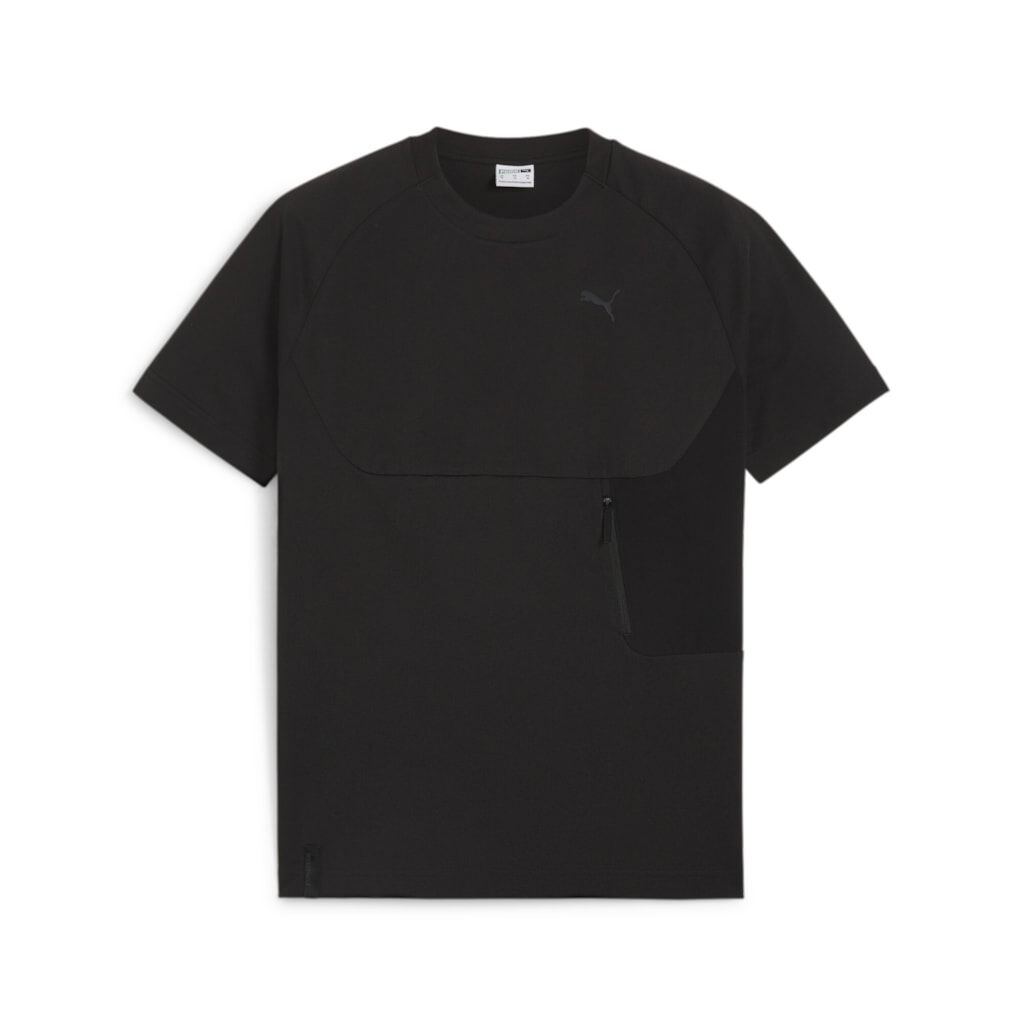 Puma T-Shirt - Pumatech Pocket Tee - S bis XXL - für Männer - Größe M - schwarz