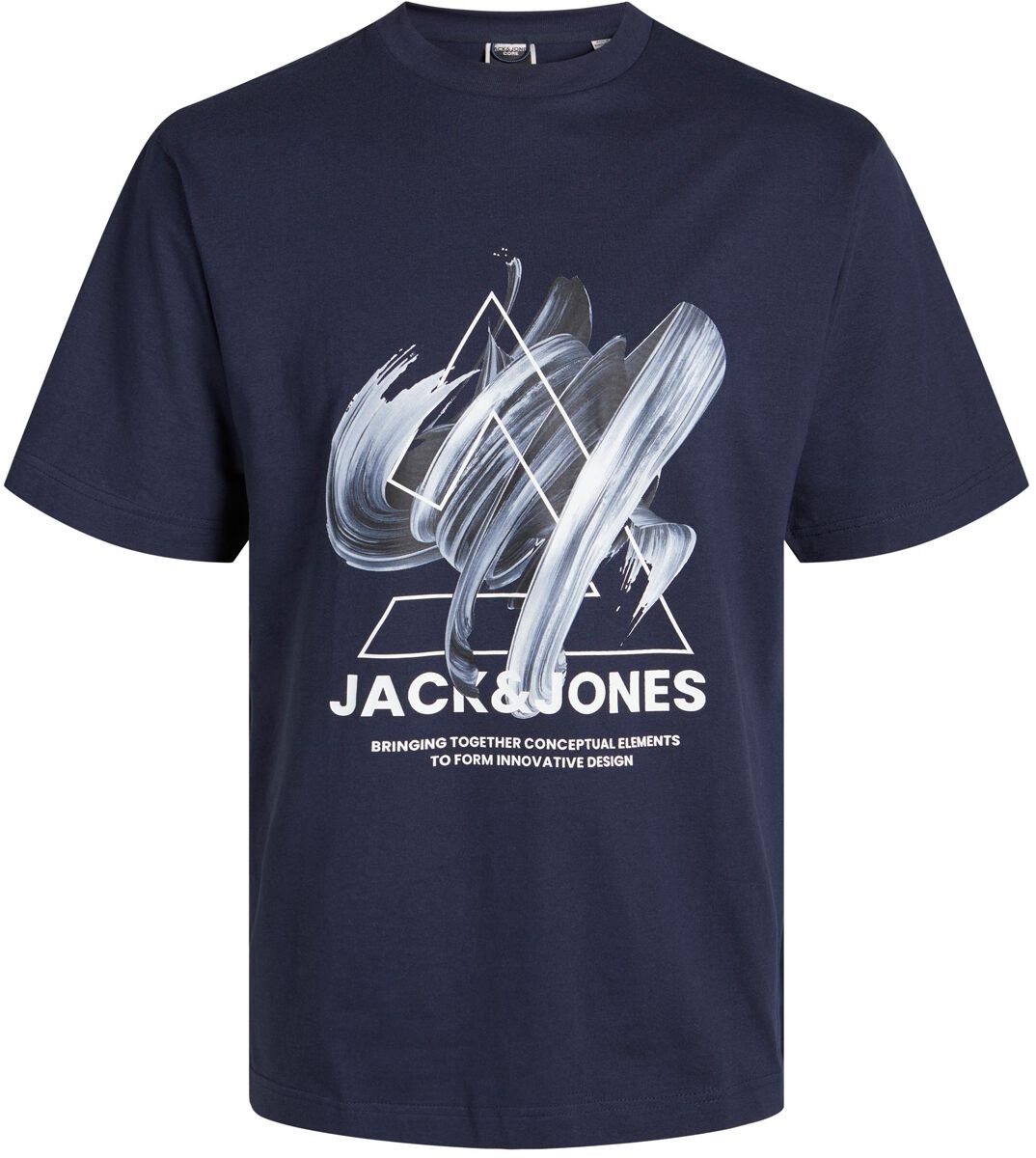 Jack & Jones Junior T-Shirt - Jcotint Tee SS Crew Neck JNR - 152 bis 176 - für Männer - Größe 152 - blau
