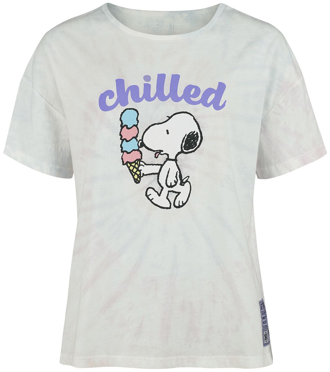 Peanuts T-Shirt - Chilled - S bis XXL - für Damen - Größe XL - multicolor  - EMP exklusives Merchandise!