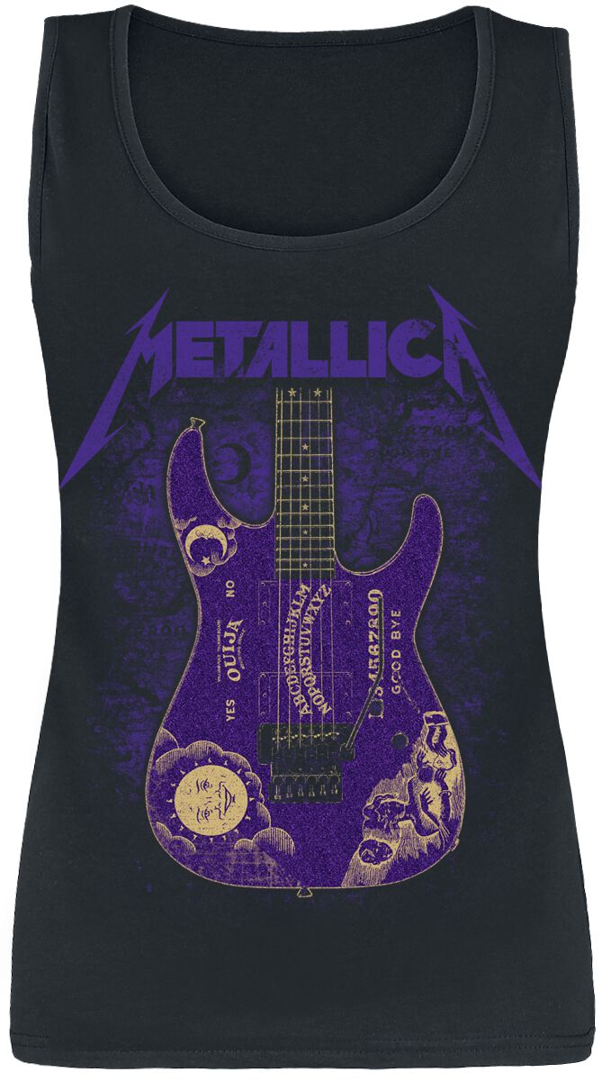 Metallica Ouija Purple Top schwarz in XXL