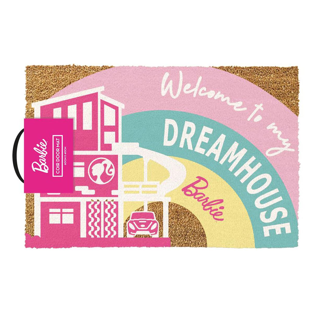 Barbie Welcome To My Dreamhouse Fußmatte multicolor
