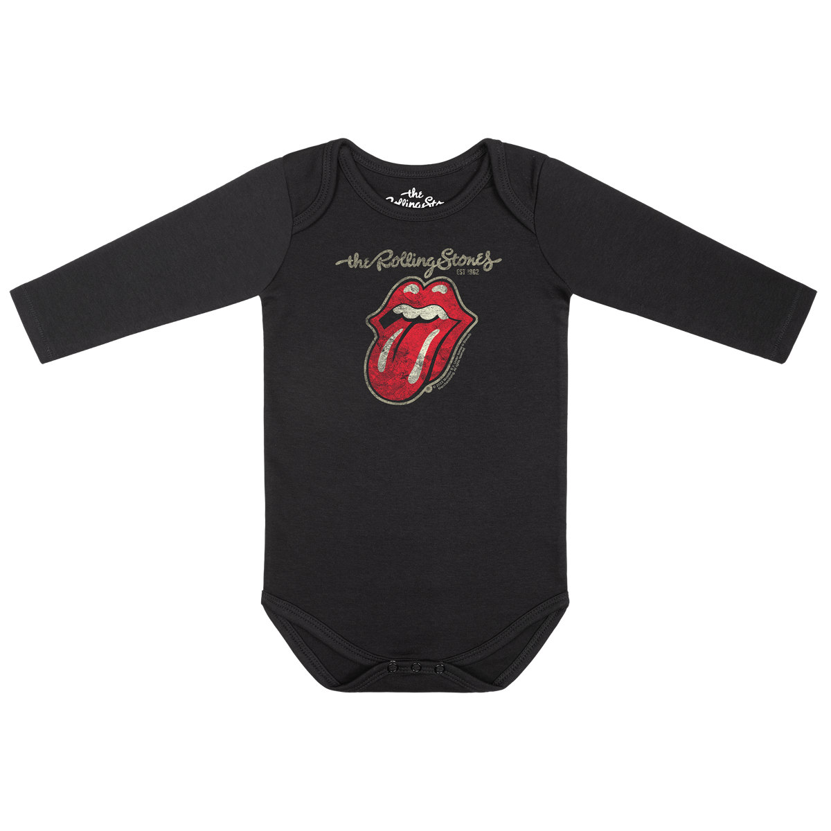 The Rolling Stones - Classic Tongue - Body - schwarz