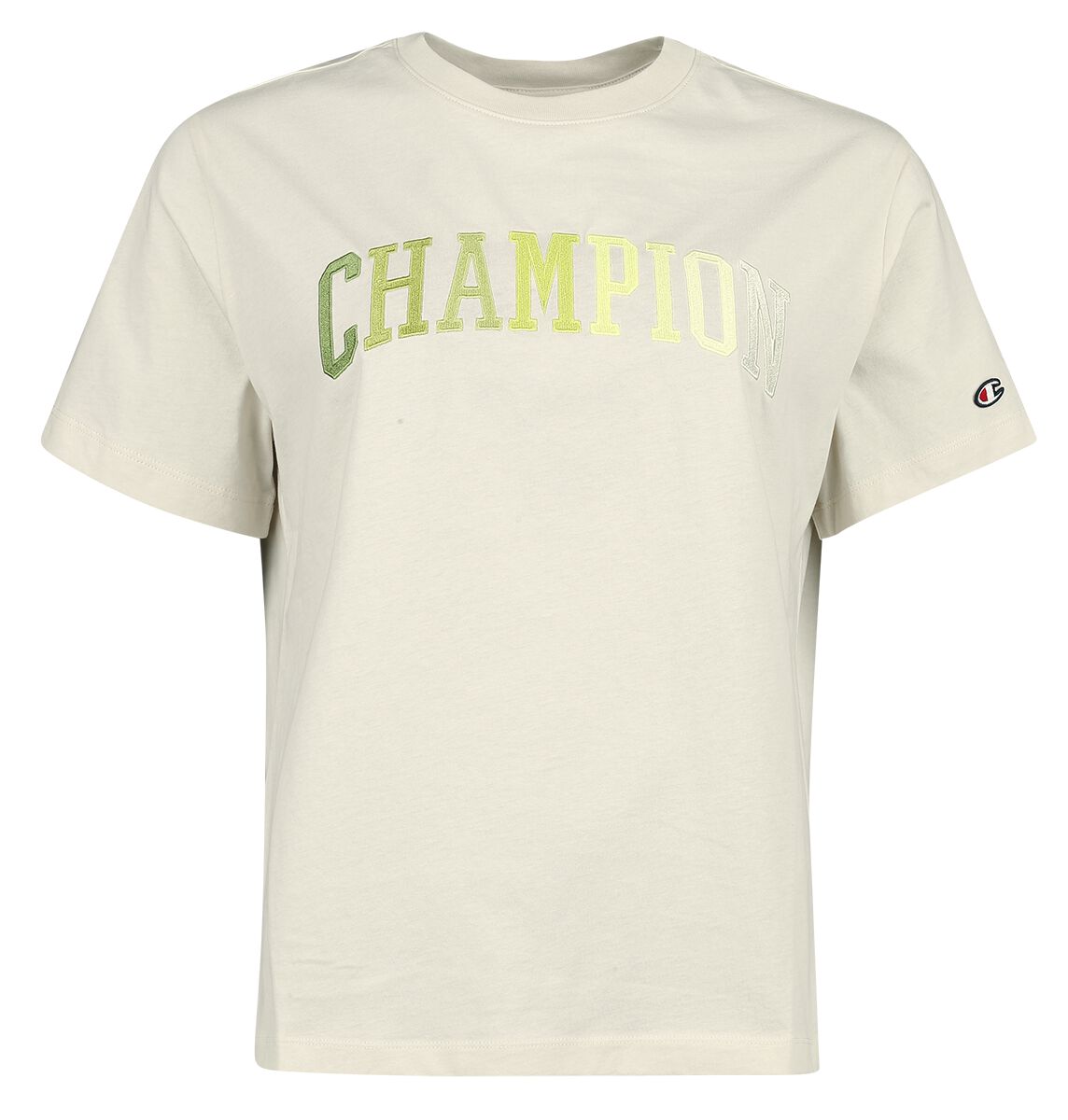 Image of T-Shirt di Champion - Crewneck t-shirt - S a XL - Donna - beige