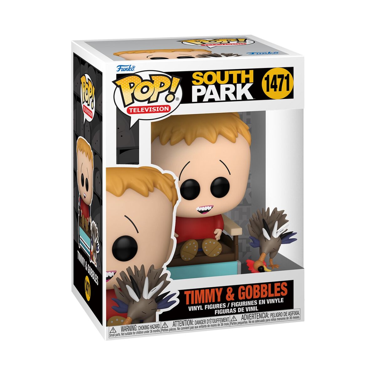 South Park Timmy & Gobbles Vinyl Figur 1471 Funko Pop! multicolor