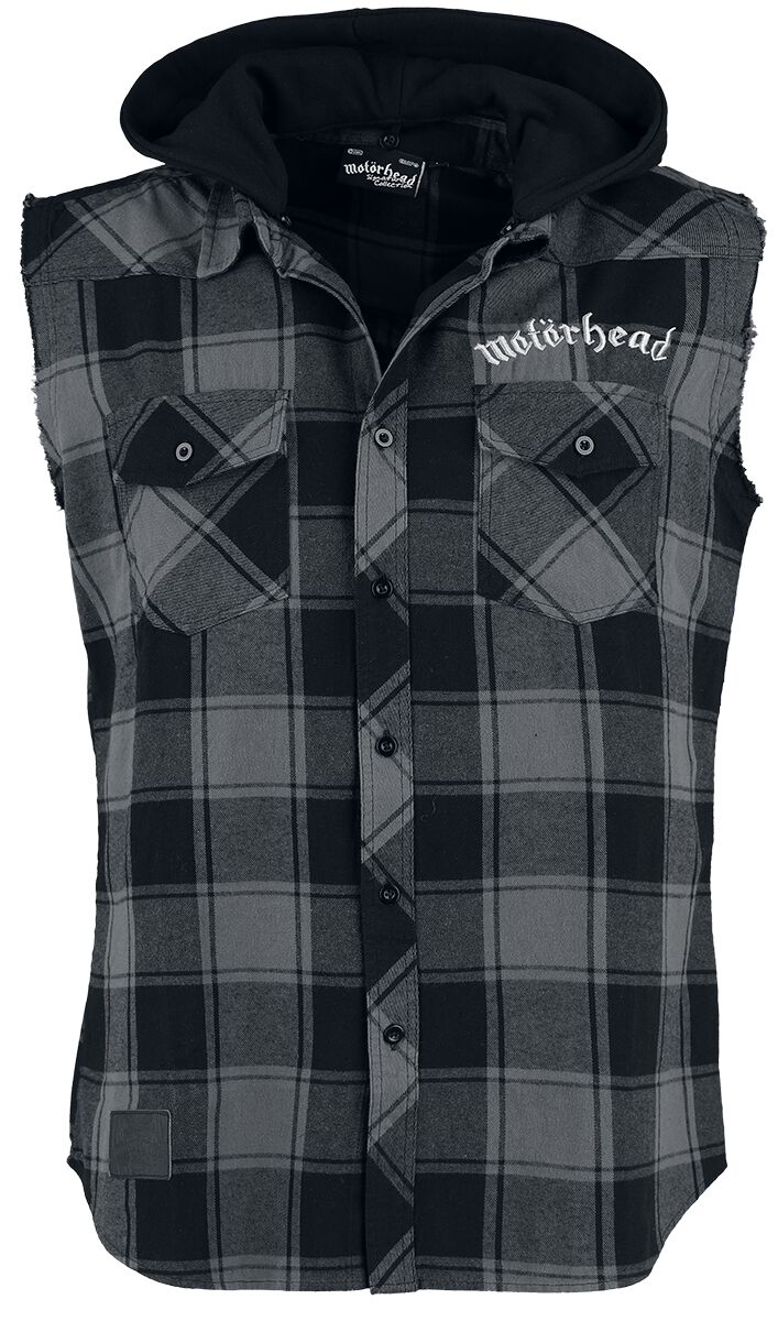 Motörhead Kurzarmhemd – EMP Signature Collection – M bis 3XL – für Männer – Größe XXL – schwarz/grau  – EMP exklusives Merchandise!