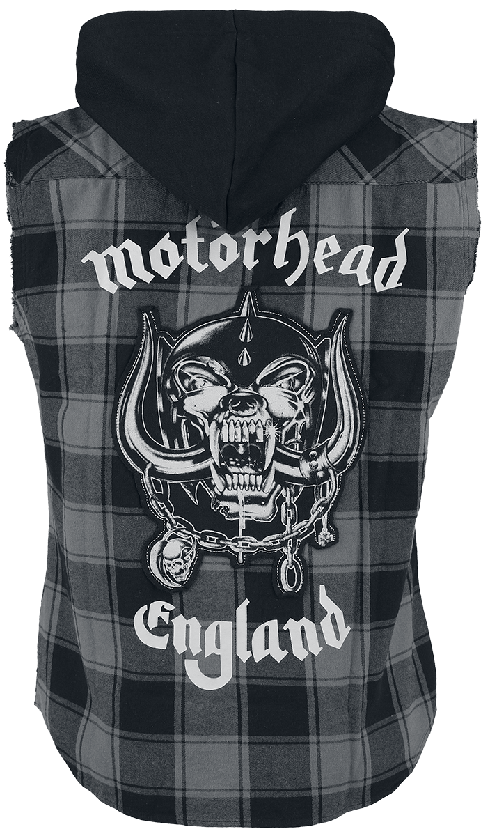 Motörhead Kurzarmhemd - EMP Signature Collection - M bis 3XL - für Männer - Größe XXL - schwarz/grau  - EMP exklusives Merchandise!