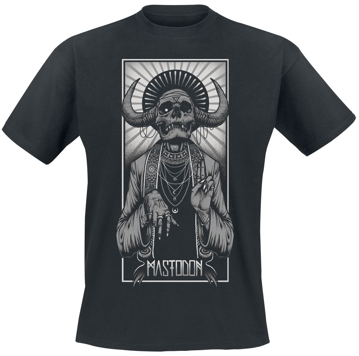 Mastodon T-Shirt - Orison - S bis 4XL - für Männer - Größe XXL - schwarz  - Lizenziertes Merchandise!
