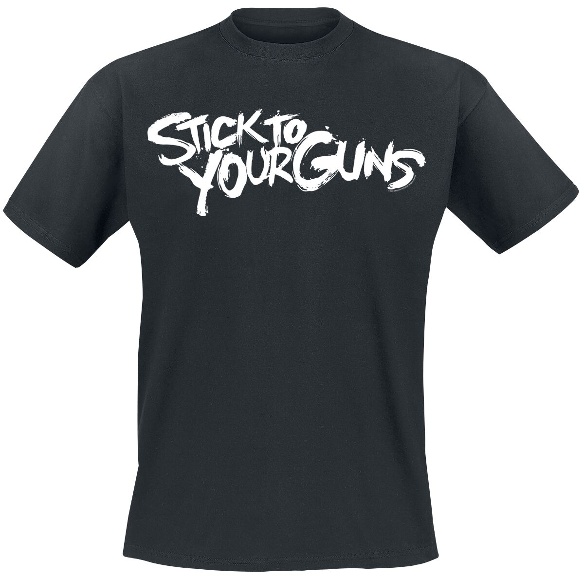 Levně Stick To Your Guns Logo Tričko černá