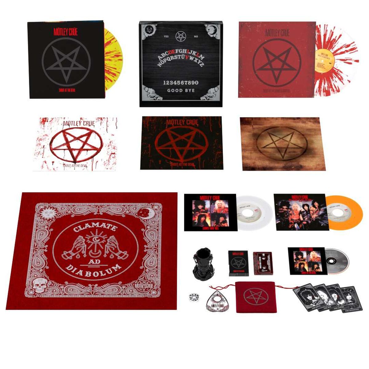 Image of LP di Mötley Crüe - Shout At The Devil (40th Anniversary Box Set) - Unisex - standard