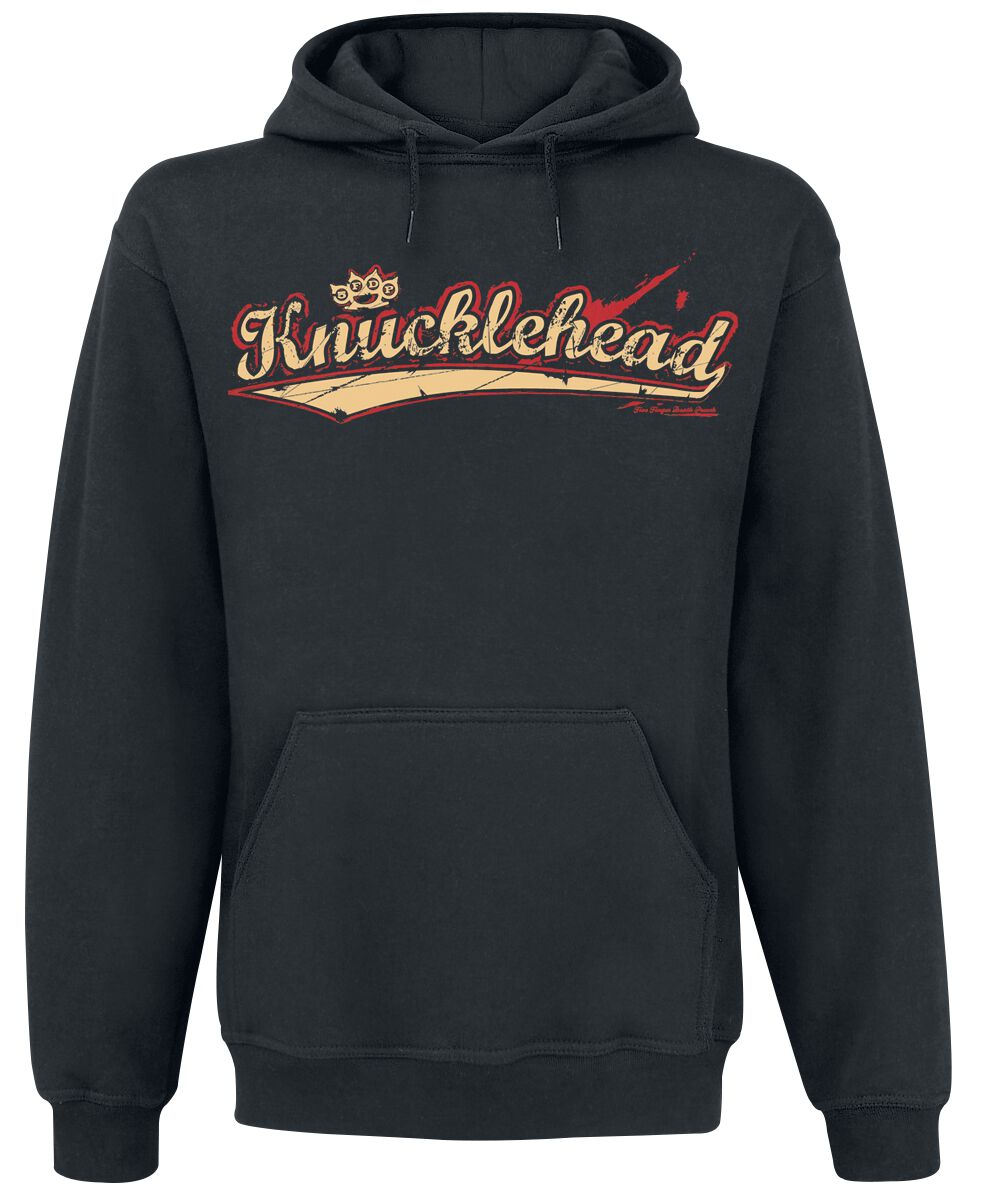 Levně Five Finger Death Punch Knucklehead Mikina s kapucí černá