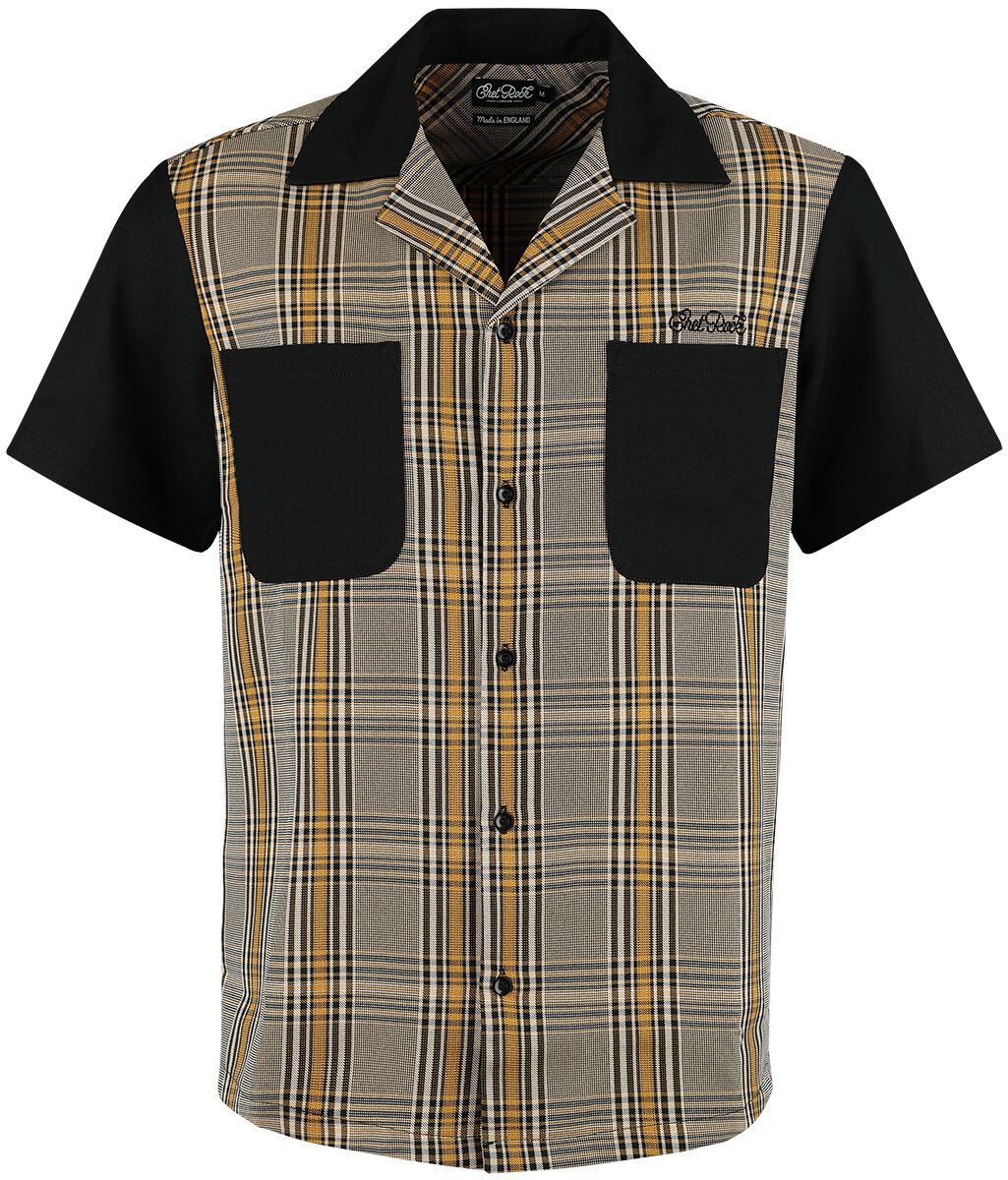 Chet Rock - Rockabilly Kurzarmhemd - Douglas Shirt - S bis 4XL - für Männer - Größe XL - multicolor