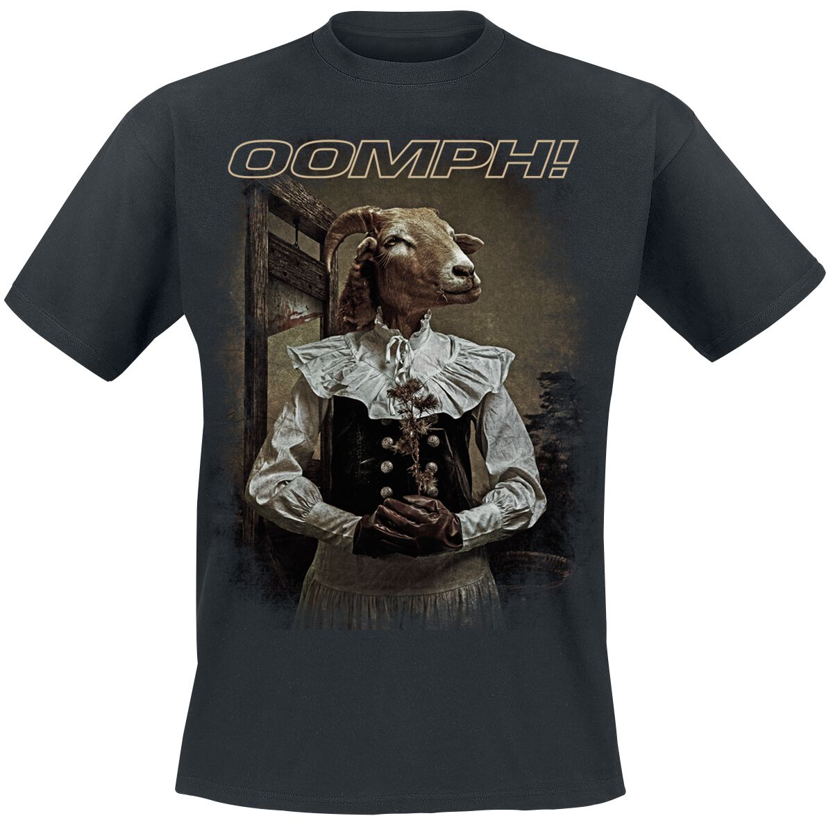 Oomph! T-Shirt - Richter und Henker - M bis XL - für Männer - Größe L - schwarz  - Lizenziertes Merchandise!