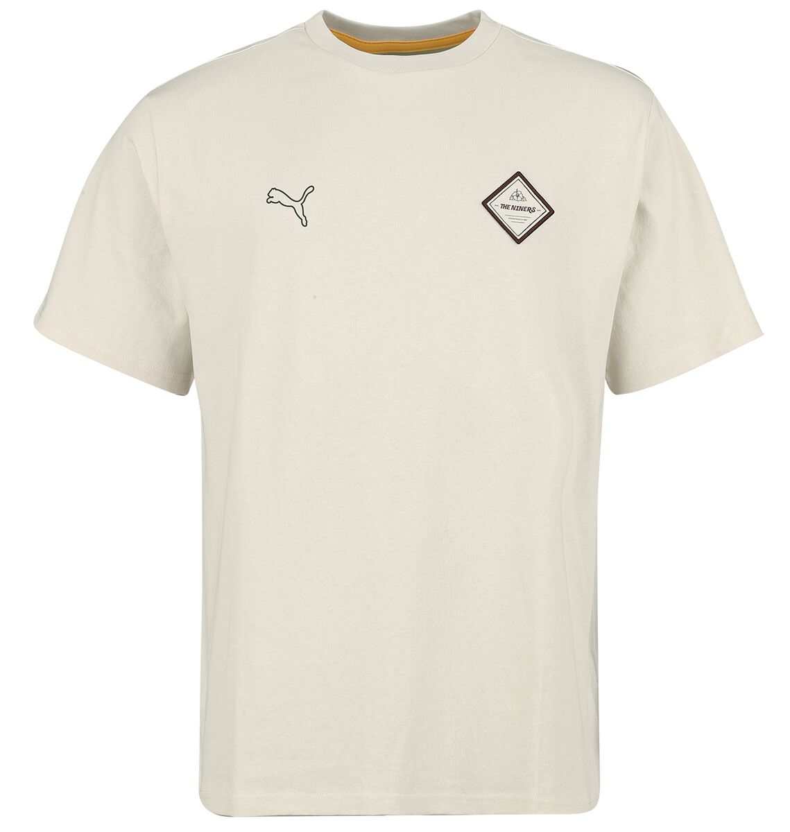 Puma PL Summer Crew Tee T-Shirt creme in S