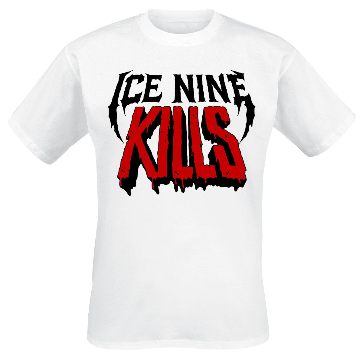 Ice Nine Kills CARTOON T-Shirt weiß in L