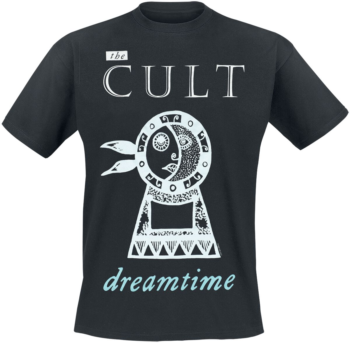 The Cult T-Shirt - Dreamtime - S bis 4XL - für Männer - Größe XL - schwarz  - Lizenziertes Merchandise!