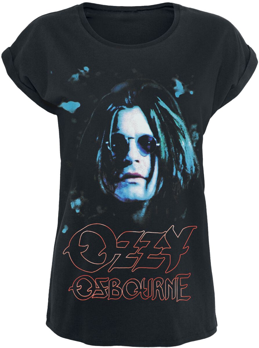 Levně Ozzy Osbourne Live N Loud Dámské tričko černá