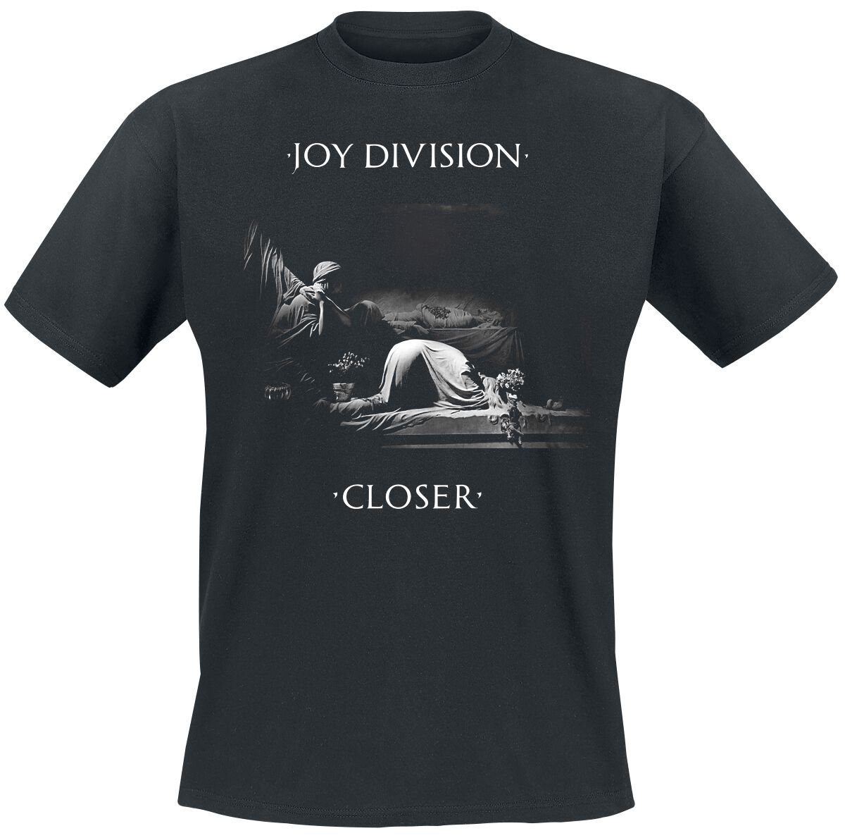 Joy Division T-Shirt - Classic Closer - S bis XXL - für Männer - Größe M - schwarz  - Lizenziertes Merchandise!
