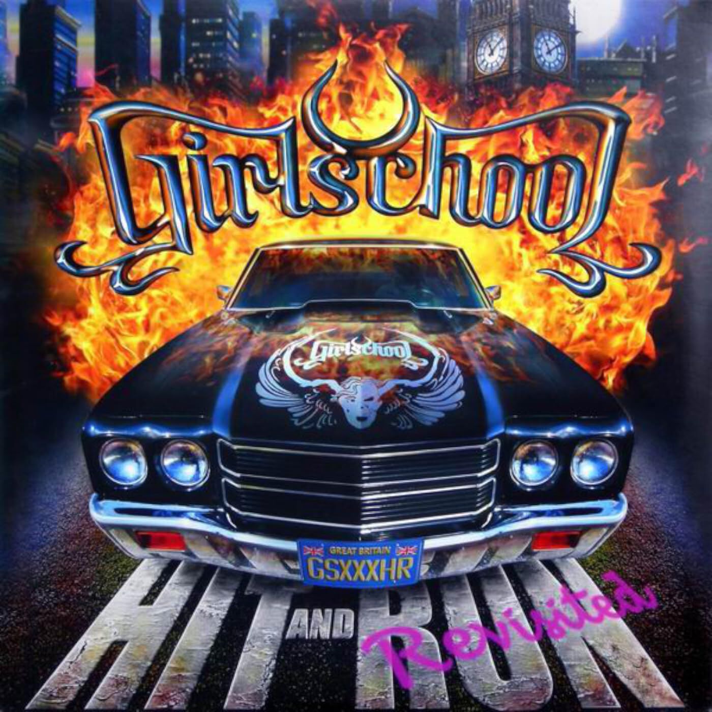 Girlschool Hit and  run (Revisited) CD multicolor