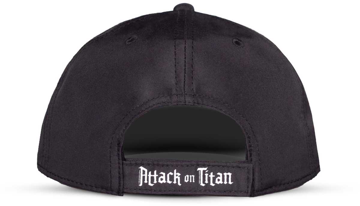 Attack On Titan - Anime Cap - Titan Face - schwarz  - Lizenzierter Fanartikel