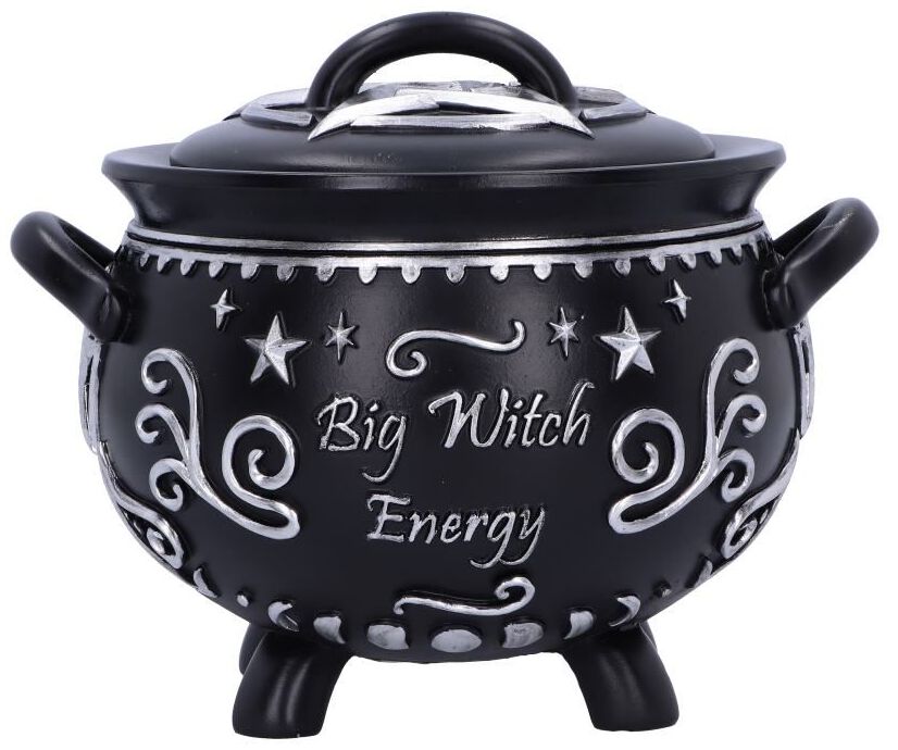 Levně Nemesis Now Big Witch Energy Box dekorace černá