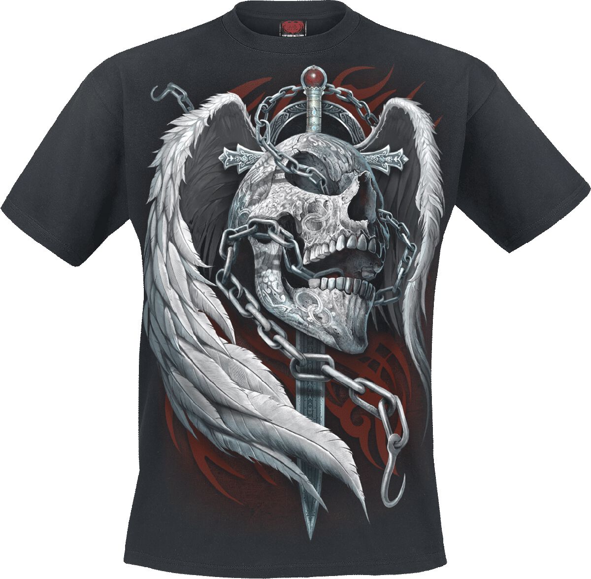 Spiral T-Shirt - Enchained Soul - S bis XL - für Männer - Größe XL - schwarz