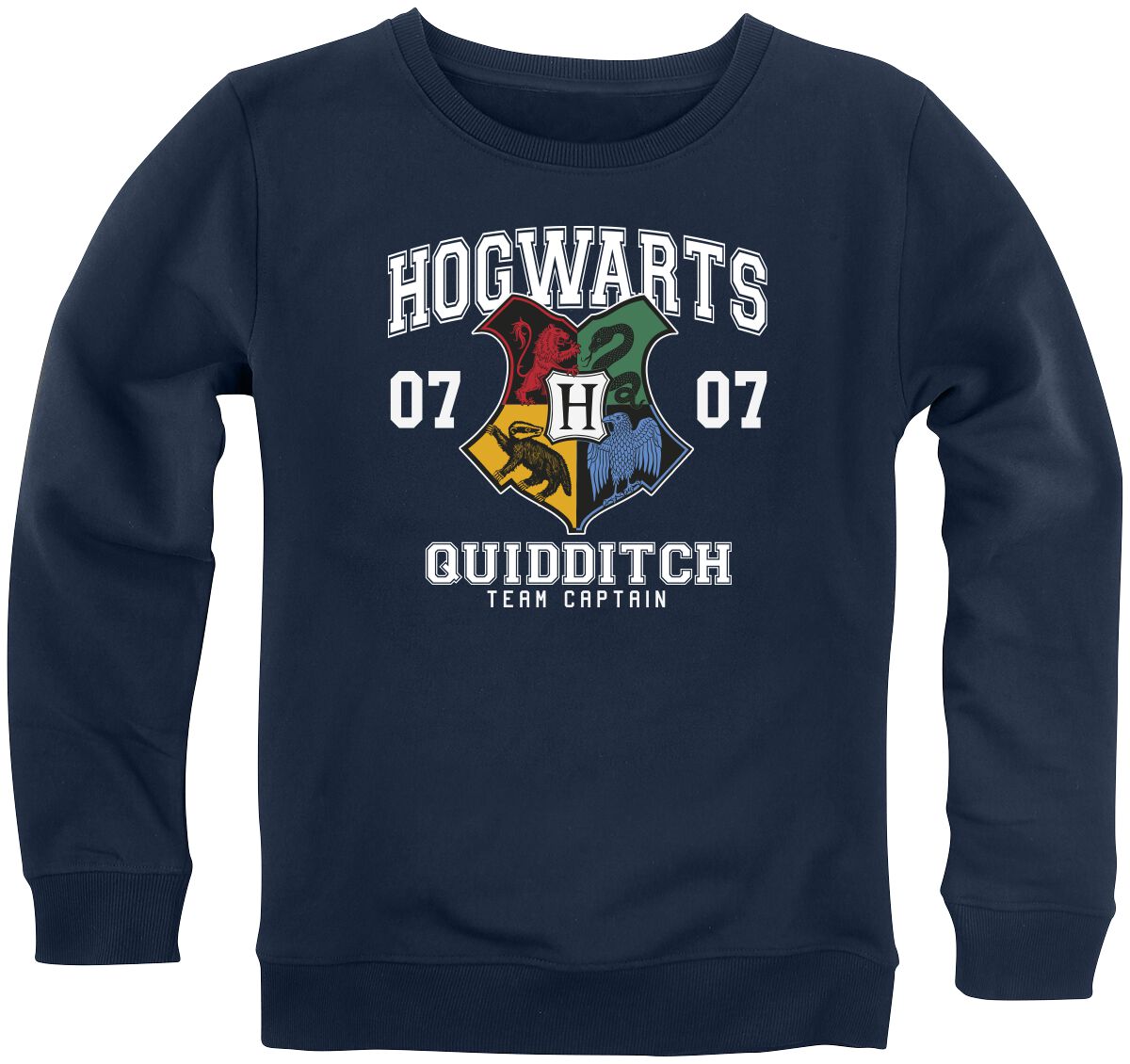 Harry Potter Sweatshirt für Kleinkinder - Kids - Hogwarts - für Mädchen & Jungen - blau  - Lizenzierter Fanartikel
