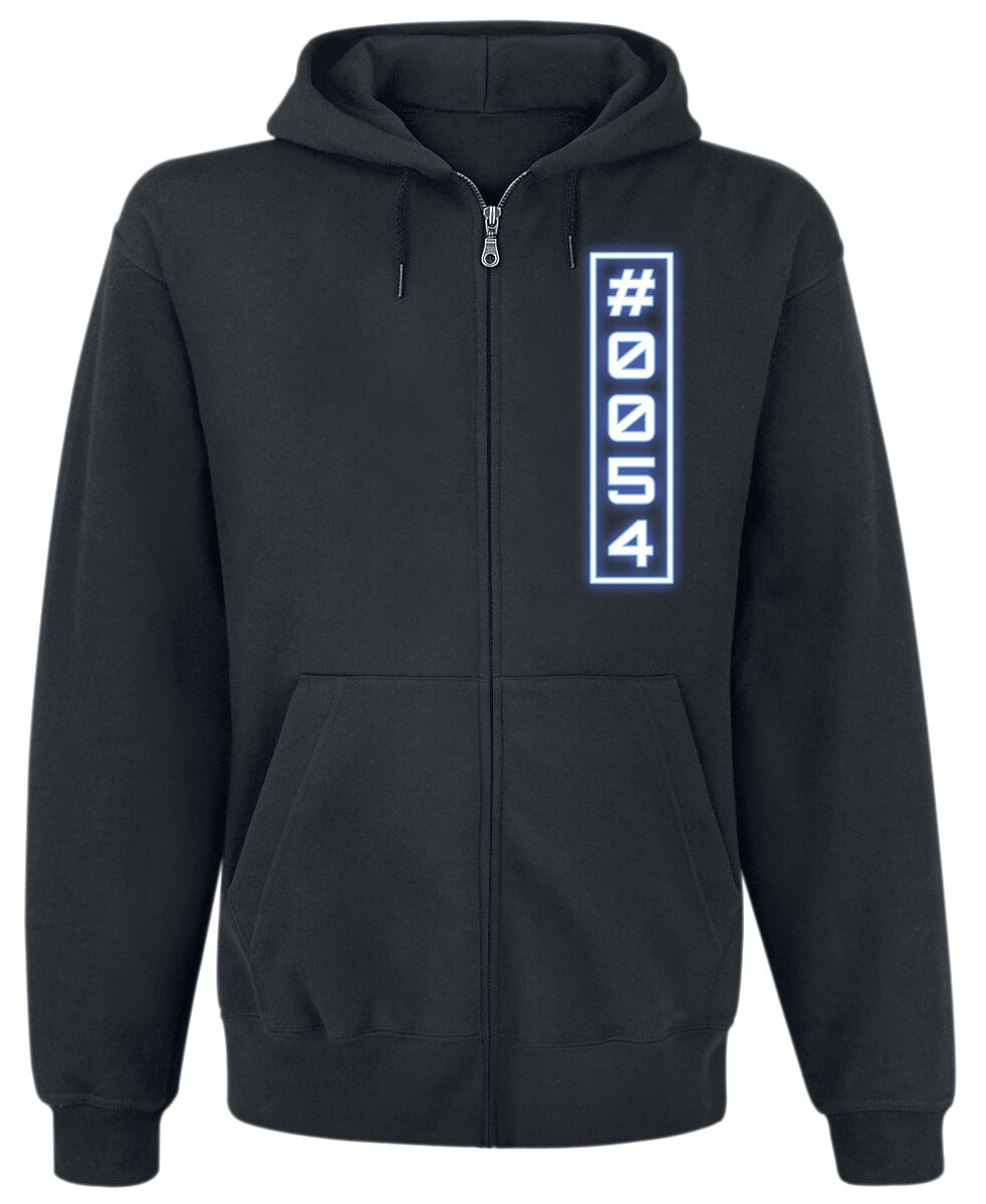 Pokémon Enton - Neon Kapuzenjacke schwarz in L