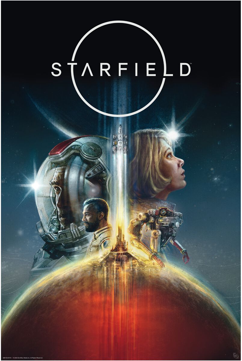 Levně Starfield Journey Through Space plakát standard