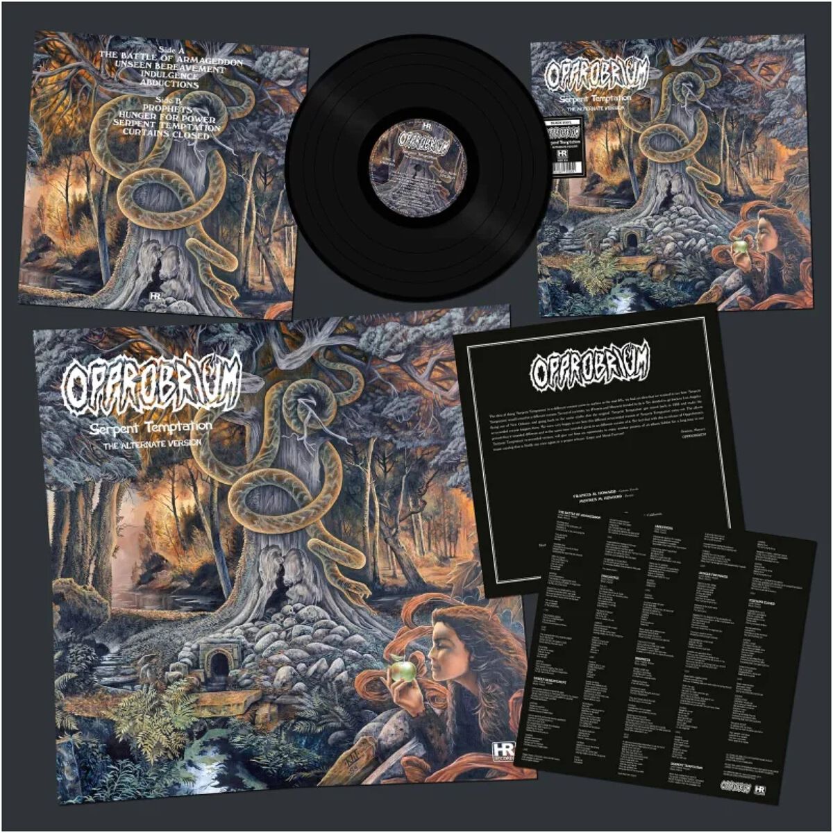 Serpent temptation - The Alternate Version 1996 von Opprobrium - LP (Limited Edition, Re-Release, Standard)