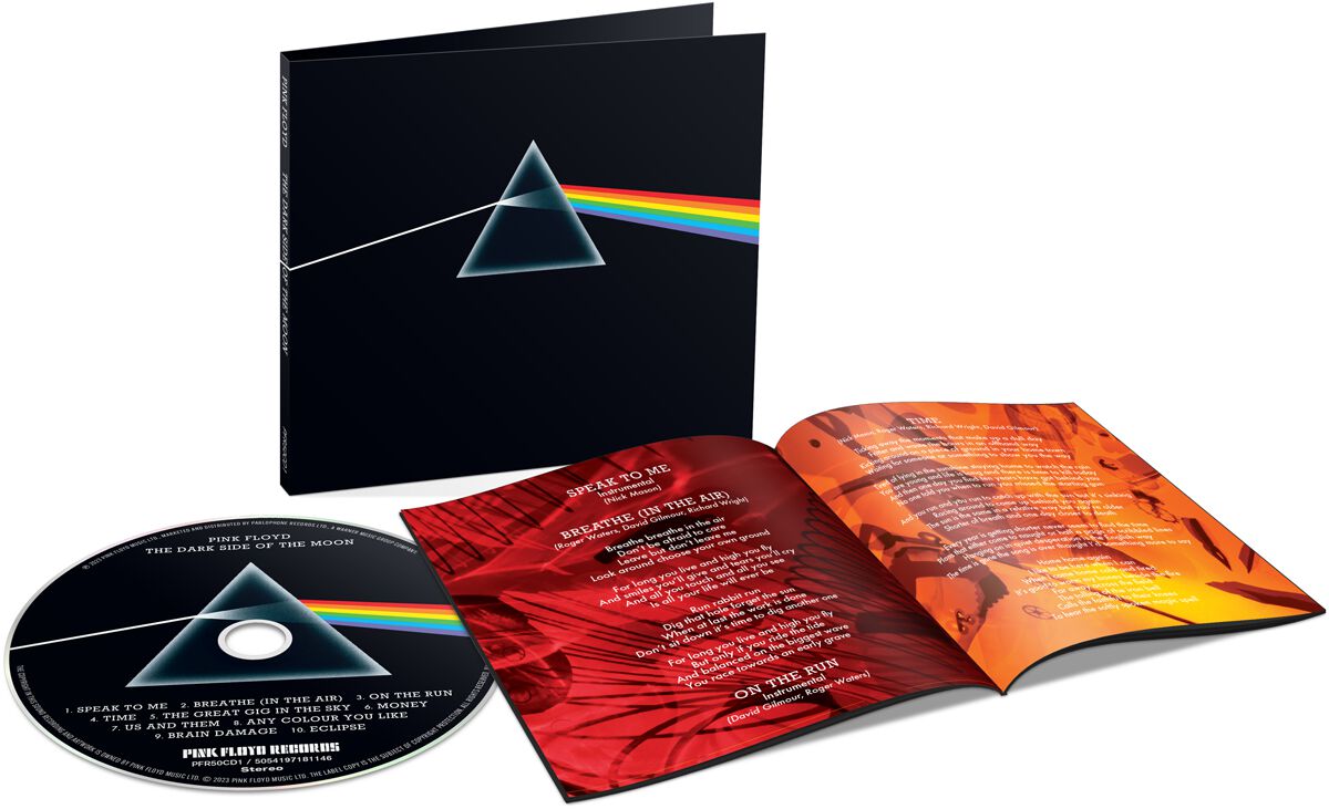 Pink Floyd The Dark Side Of The Moon (50th Anniversary) CD multicolor