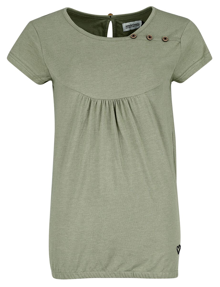 Image of T-Shirt di Alife and Kickin - SummahAK A Shirt - XS a XL - Donna - verde