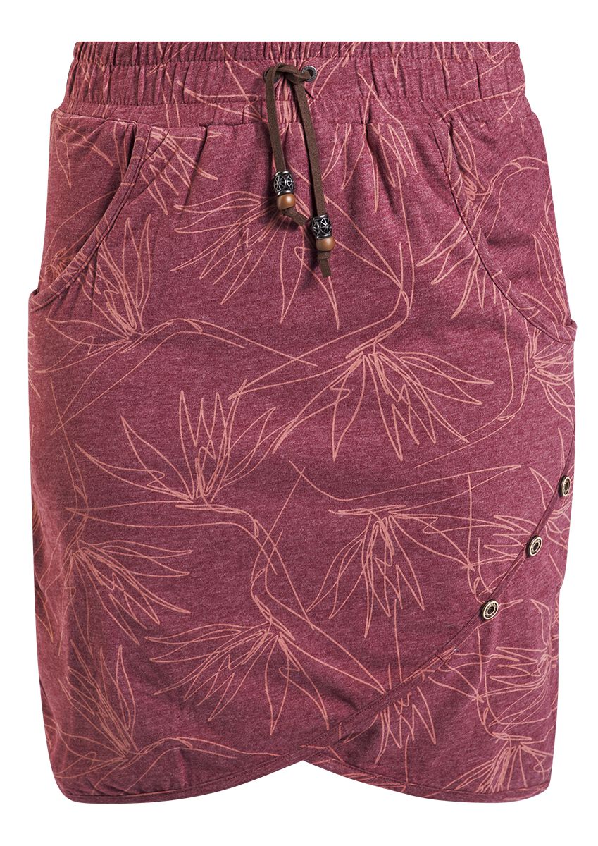 Image of Minigonna di Alife and Kickin - LucyAK B short skirt - XS a XL - Donna - rosso