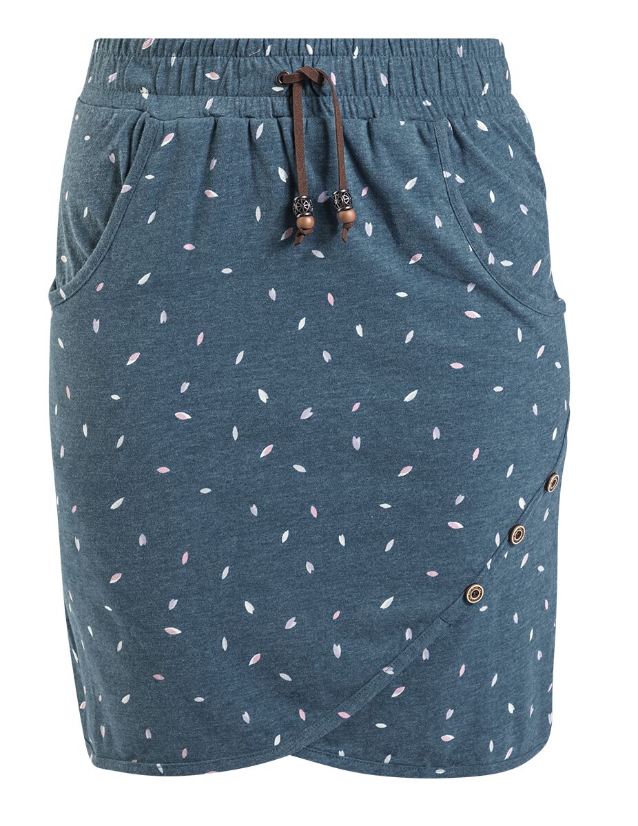 Alife and Kickin Kurzer Rock - LucyAK B Short Skirt - XS bis XL - für Damen - Größe XL - blau