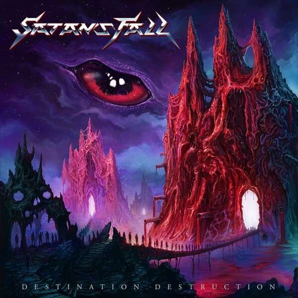 Satan`s Fall Destination destruction CD multicolor