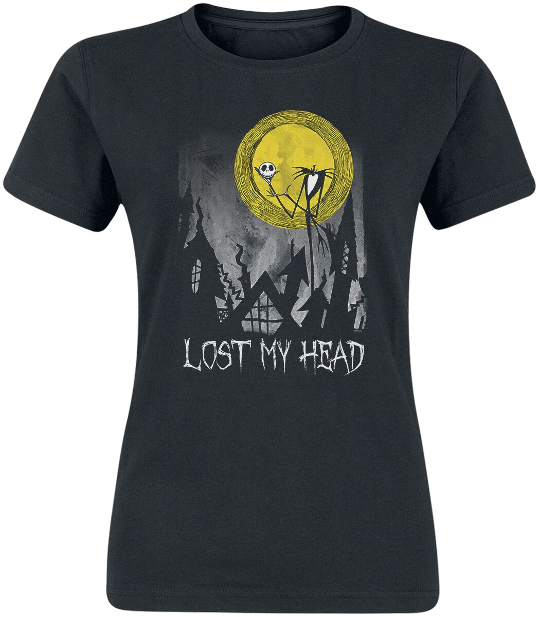 Image of T-Shirt Disney di Nightmare Before Christmas - Lost My Head - S a XXL - Donna - nero