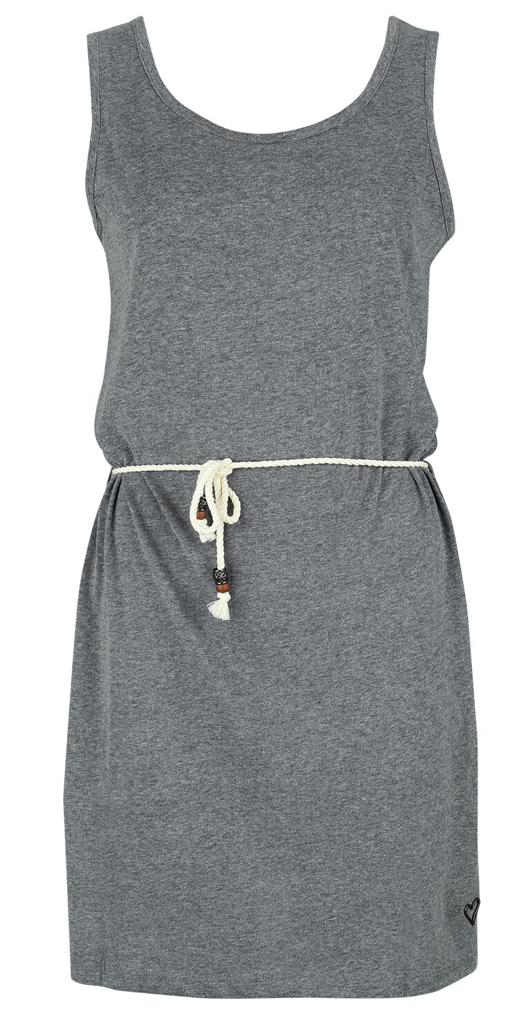 Alife and Kickin Kurzes Kleid - JenniferAK A Sleeveless Dress - XS bis XL - für Damen - Größe XL - grau