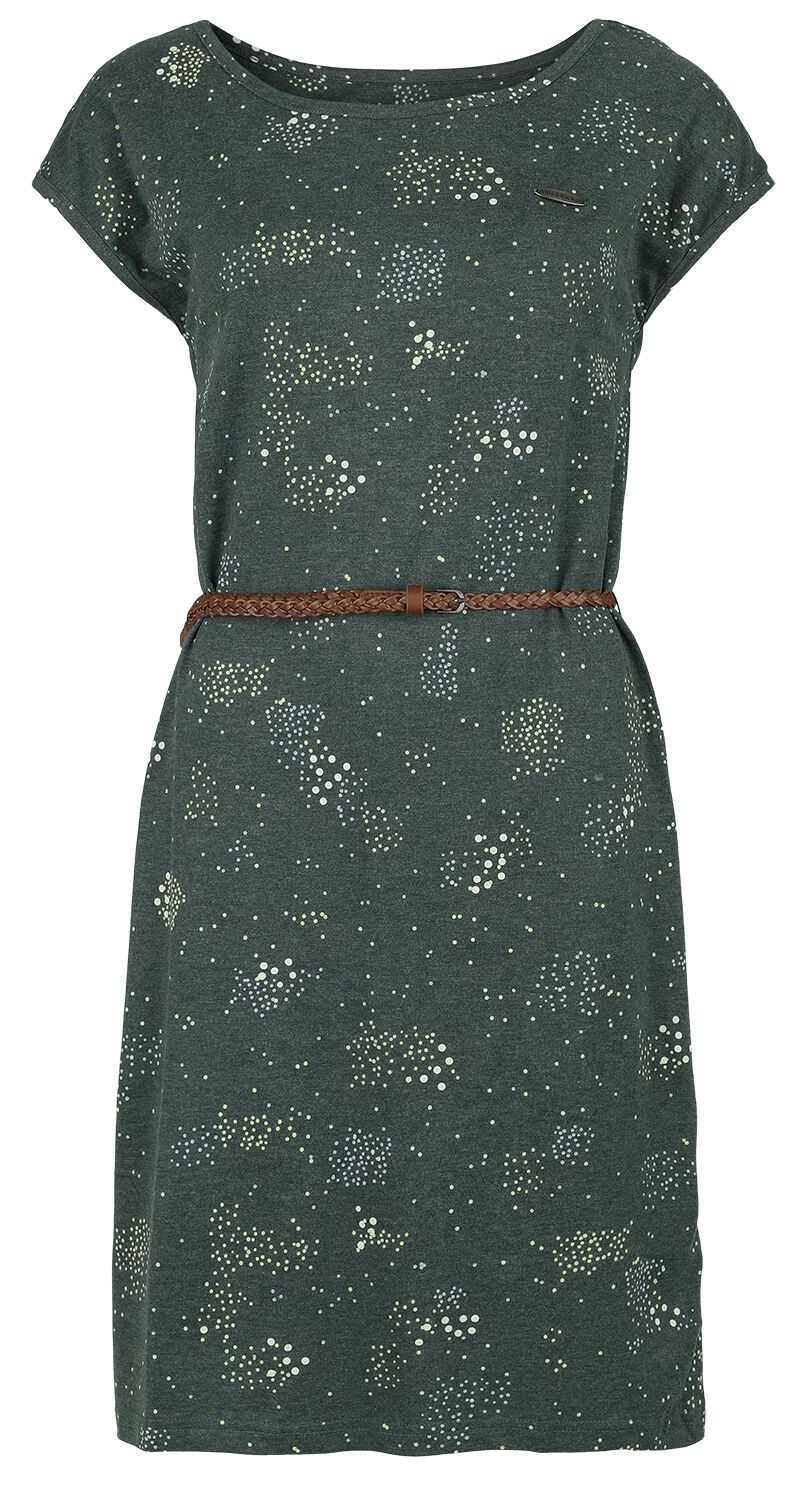 Alife and Kickin Kurzes Kleid - ElliAK B Shirt Dress - XS bis XL - für Damen - Größe S - grün