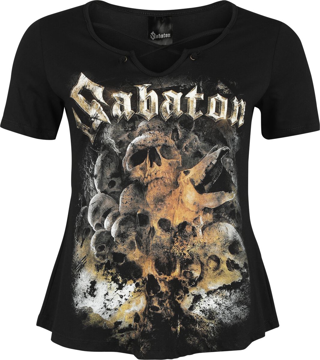 Sabaton T-Shirt - The Great War - S bis XXL - für Damen - Größe S - schwarz  - EMP exklusives Merchandise!