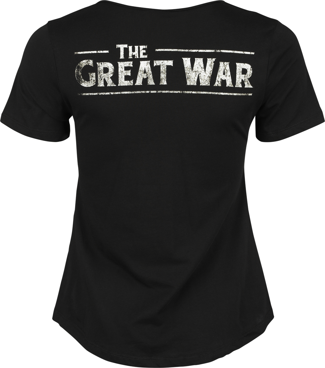 Sabaton T-Shirt - The Great War - S bis XXL - für Damen - Größe XXL - schwarz  - EMP exklusives Merchandise!