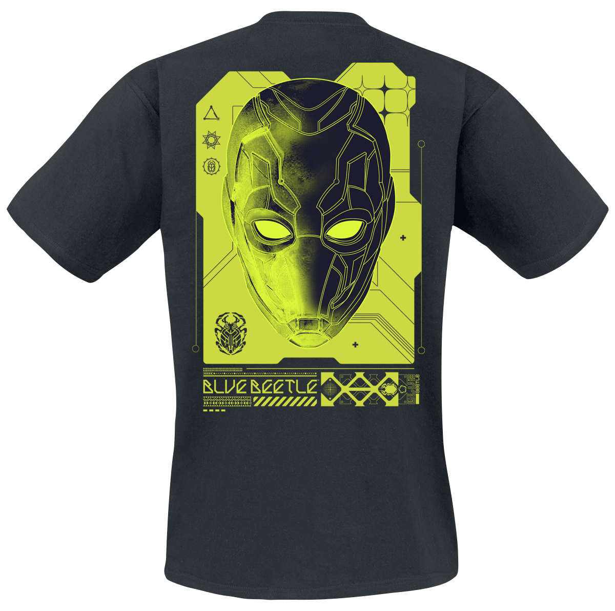 Blue Beetle - DC Comics T-Shirt - Beetle - S bis XL - für Männer - Größe XL - schwarz  - Lizenzierter Fanartikel