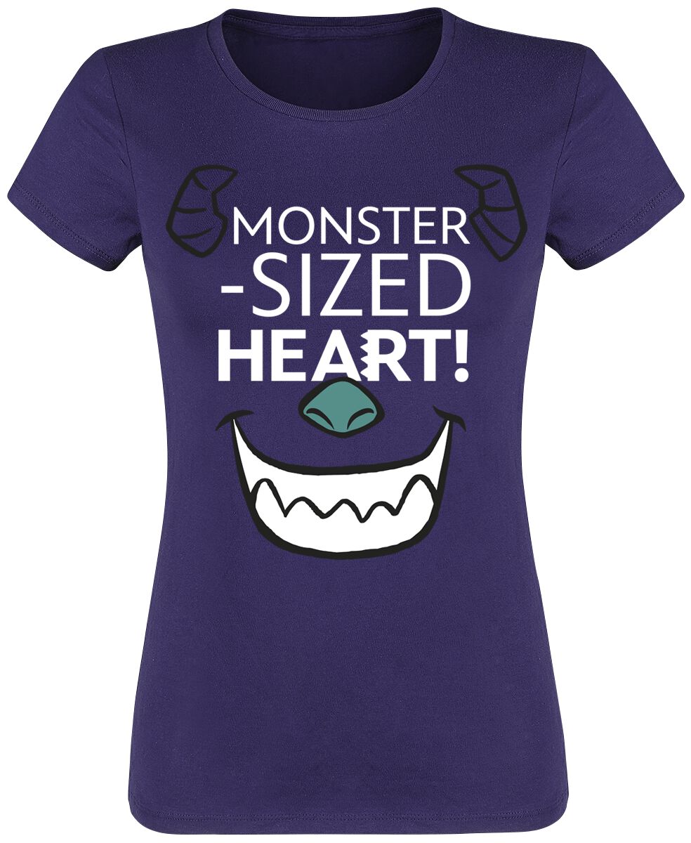 Monster AG James P. Sullivan - Monster - Sized Heart! T-Shirt lila in L