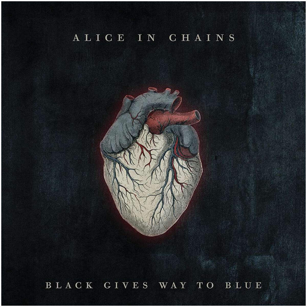 Alice In Chains Black gives way to blue CD multicolor