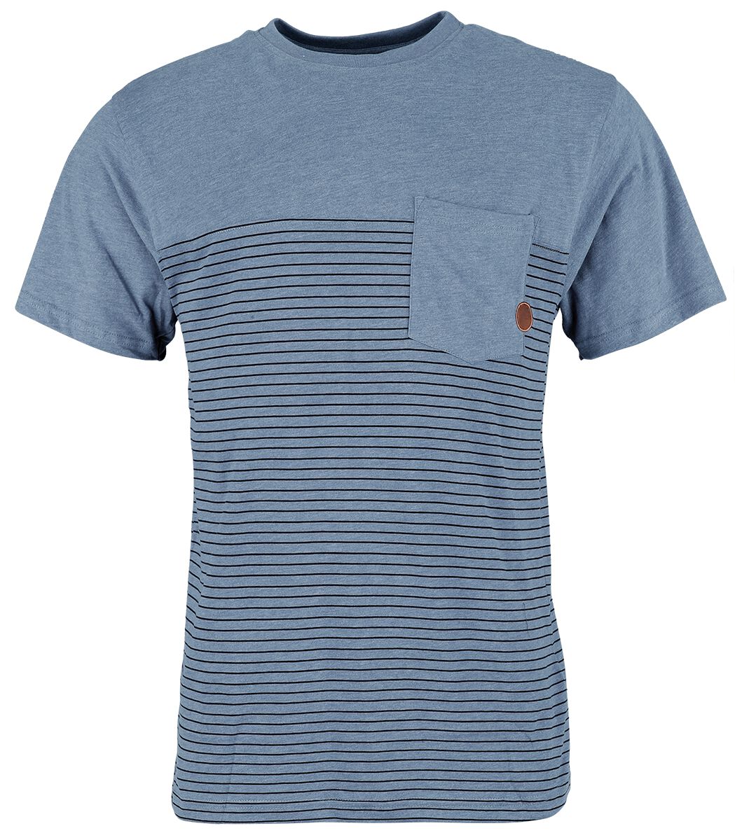 Alife and Kickin T-Shirt - LeopoldAK Z Shirt - S bis XXL - für Männer - Größe XL - blau