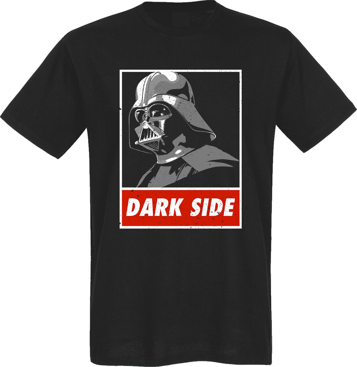 Star Wars T-Shirt - Dark Side Alarm - M bis 5XL - für Männer - Größe M - schwarz  - Lizenzierter Fanartikel