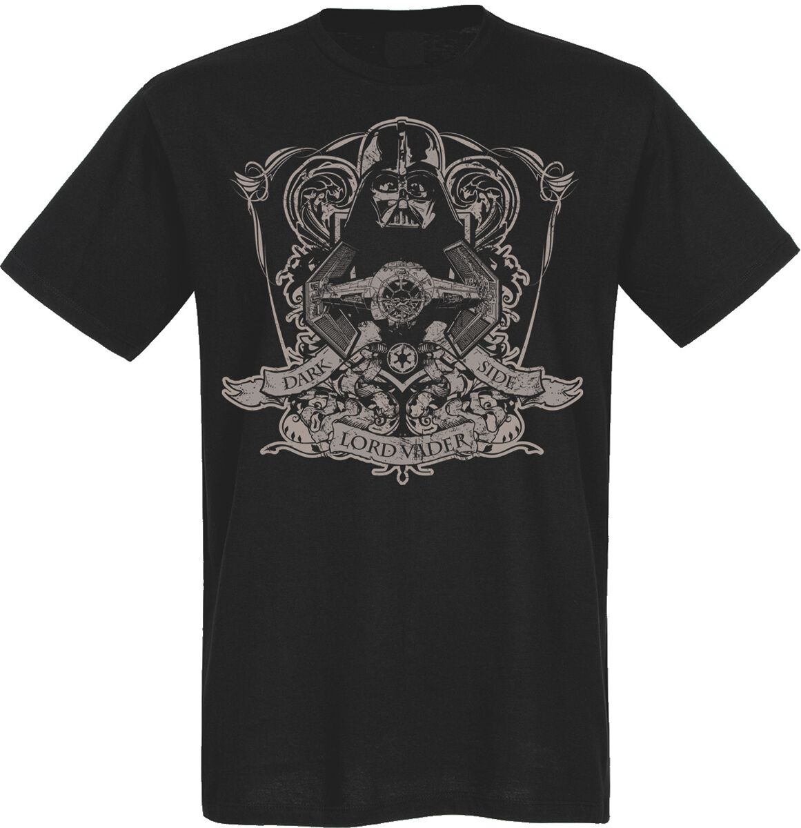 Star Wars Lord Vader T-Shirt schwarz in 4XL