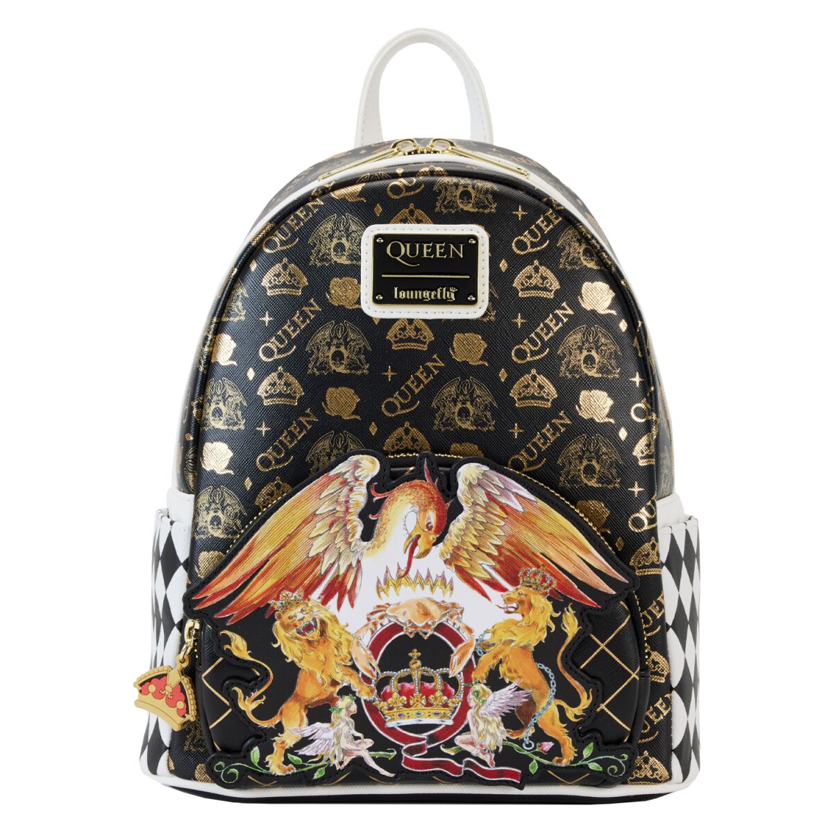 Queen Loungefly - Logo Crest Mini-Rucksack multicolor