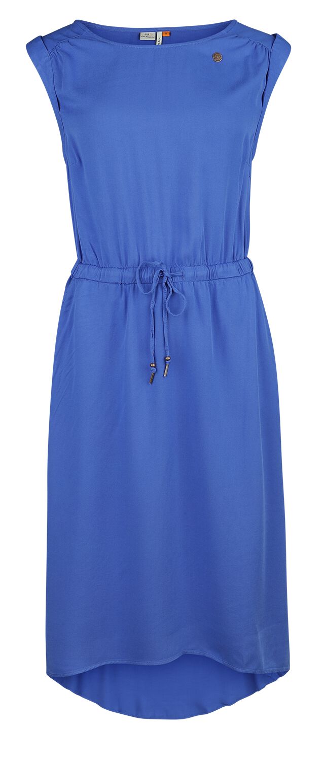 Ragwear Kleid knielang - Sirocco - XS bis XL - für Damen - Größe L - blau
