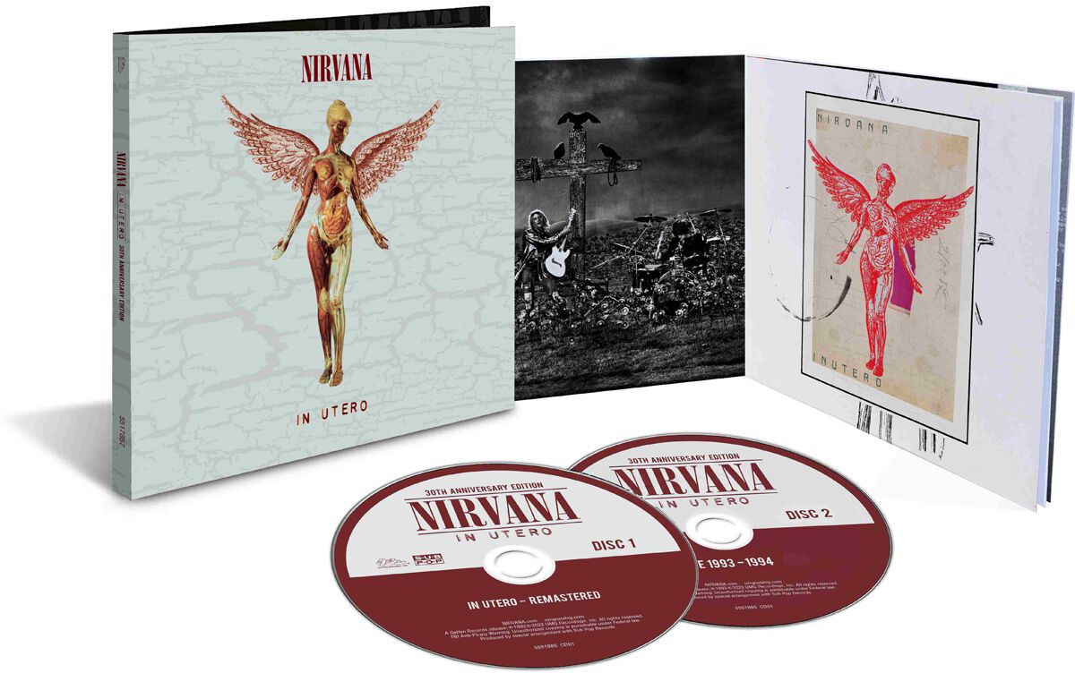 Nirvana In Utero CD multicolor