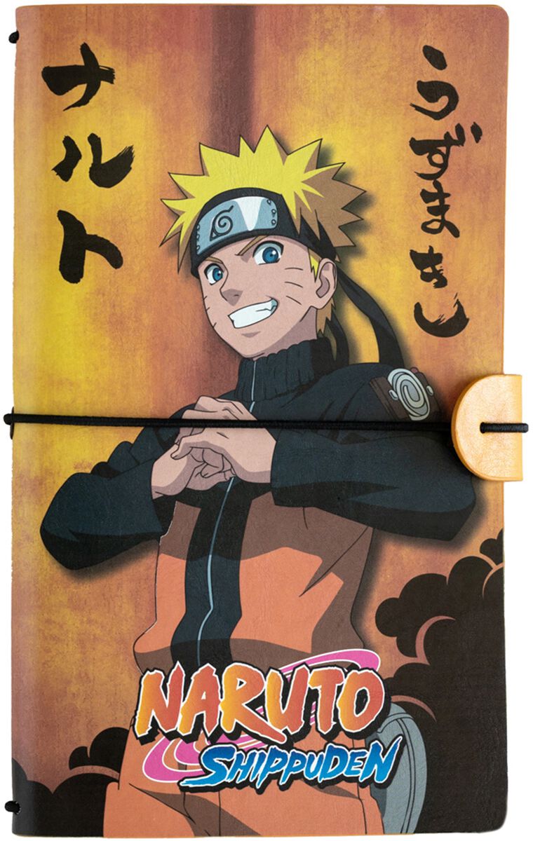 Naruto - Anime Bürozubehör - Shippuden - Notizbuch - multicolor  - Lizenzierter Fanartikel